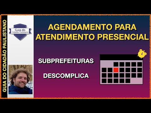 Agendamento para atendimento presencial