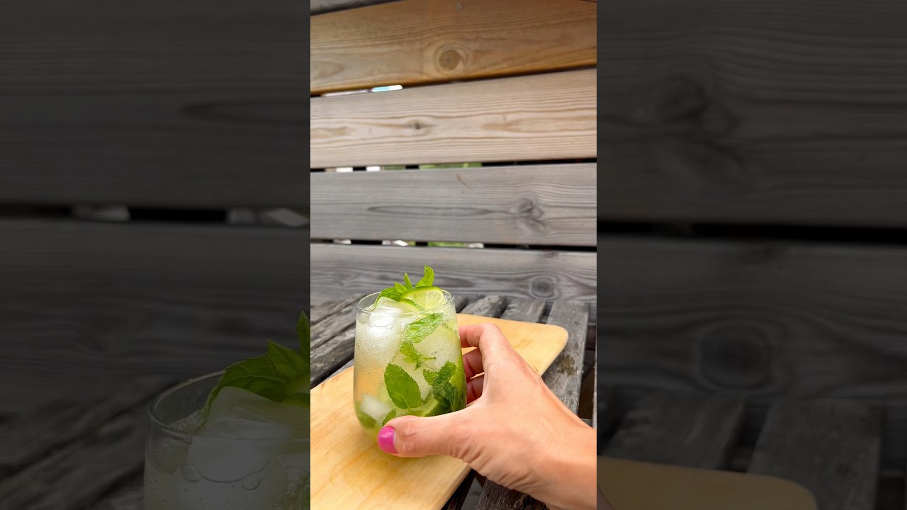 Безалкогольный коктейль Мохито. Virgin Mojito. 