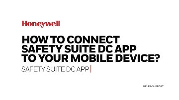 How to connect Safety Suite Device Configure Mobile App to your mobile device