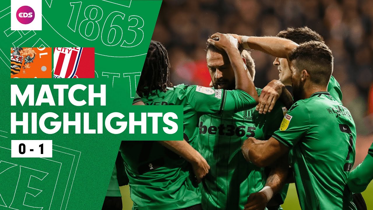Highlights: Blackpool v Stoke City