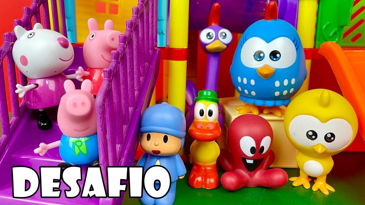 DESAFIO! Quem Sabe o Nome Dos Personagens? Vamos Aprender?