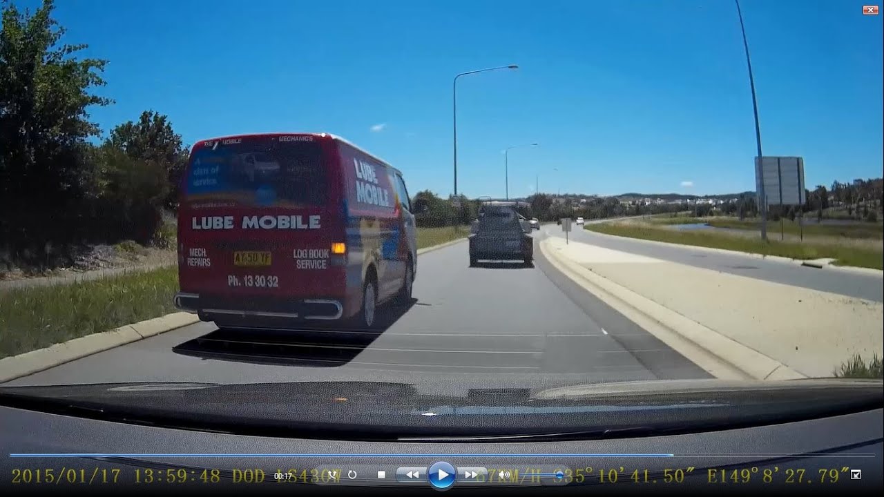 Dashcam Canberra Lube Mobile your moron mechanic AY50YF YouTube