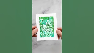 Turn ANYTHING Into A DIY Stamp With Stamping Foam!🤯 DAY 1 #craft #art #stamp