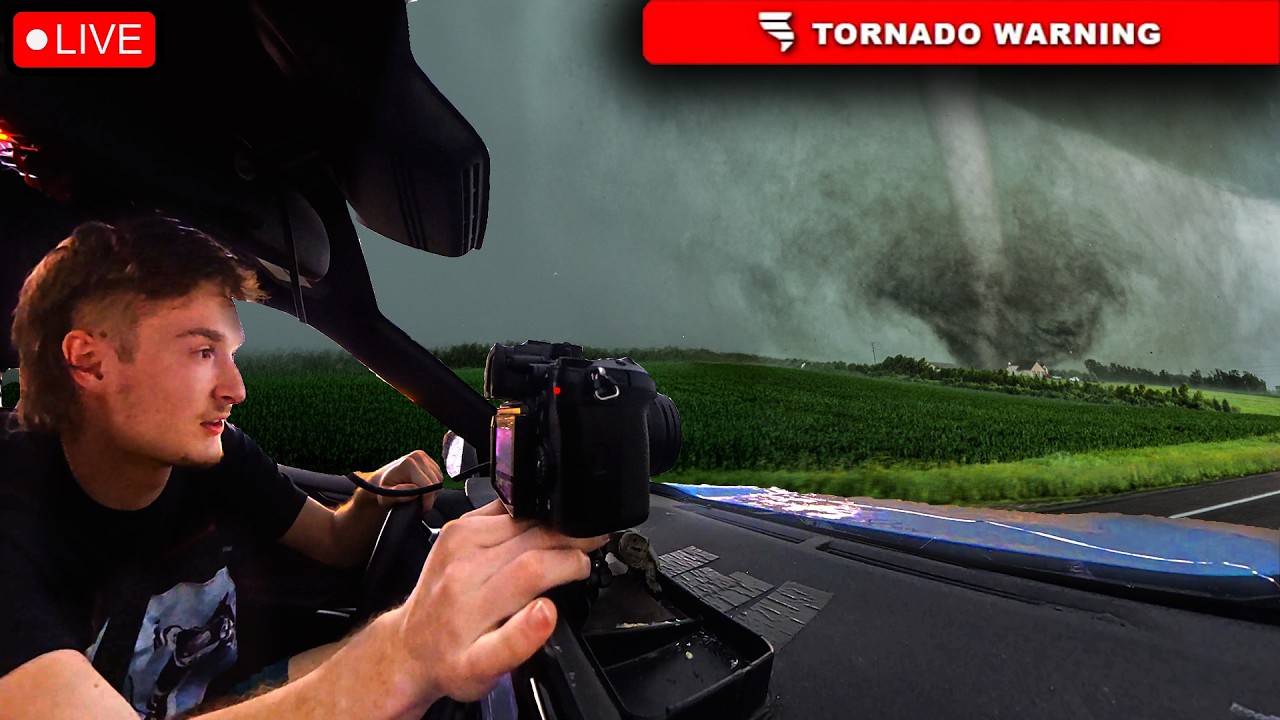Insane Minnesota Tornado Chase Live Stream 4/13/2026 - YouTube