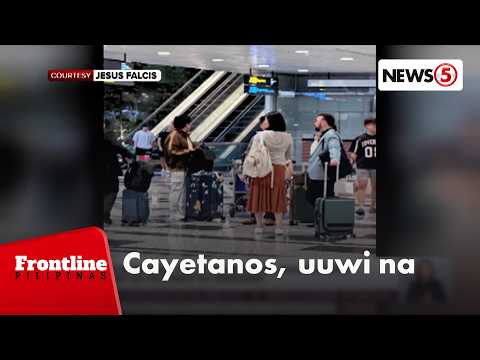 Matibag: Sen. Pia, Alan Peter, inaasahang uuwi sa Pilipinas sa weekend | Frontline Pilipinas