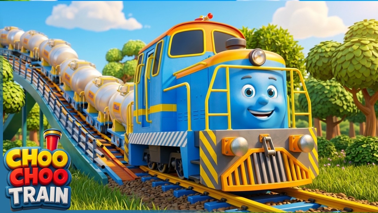 Fast Trains are in Big Trouble - Choo choo train kids videos 