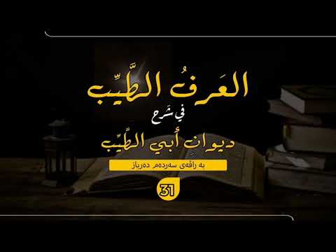 ديوانی المتنبي 31 ـ شرح مختارات من ديوان المتنبي ـ كفی بك داء 2