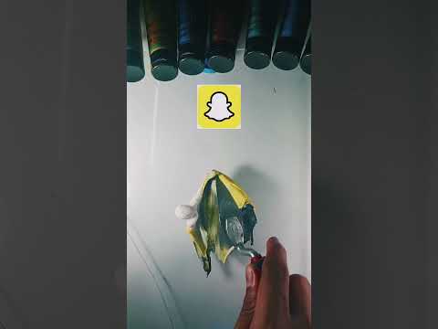 Which Colour Do Mixed Snapchat Logo Make Shorts Satisfying Asmr