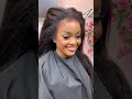 Kinky straight 13x4 undetectable Swiss hd lace frontal wig with 4C baby hair!!