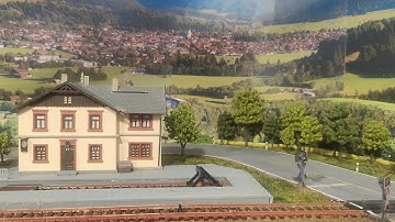 How to build a model railroad station🚂 Episode 3 #model #youtube #train #rail #video #h0 #miniature