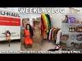 WEEKLY VLOG | NEW HOUSE + UNPACKING + ORGANIZING + DECOR & MORE