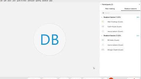 How to Manage Breakout Sessions