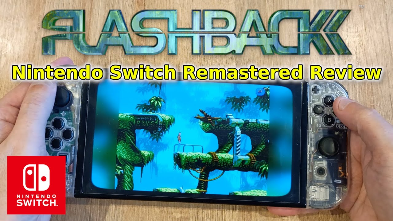 Обзор Flashback Remaster для Nintendo Switch. Классический платформер на современном оборудовании.