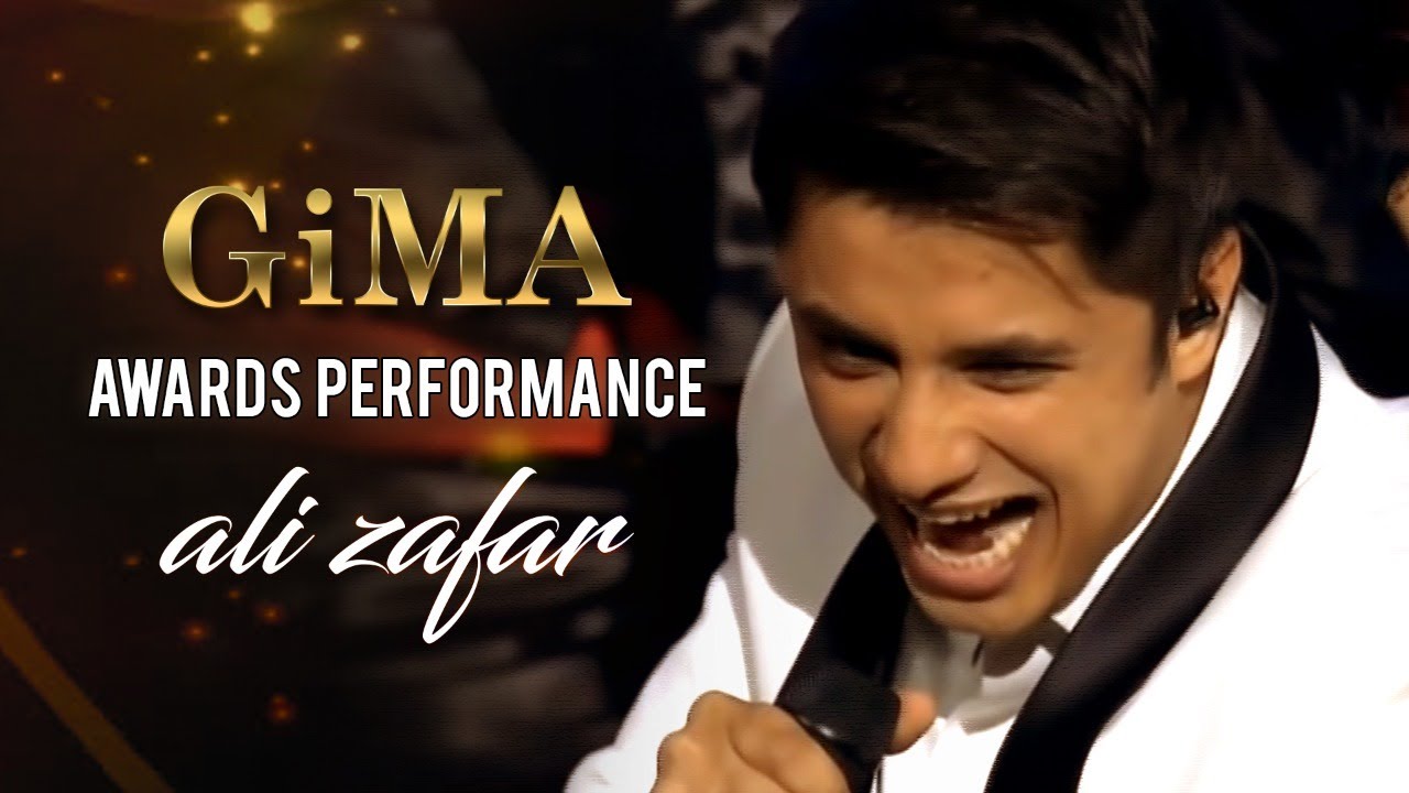 Ali Zafar Performance Part 1 - GiMA Awards