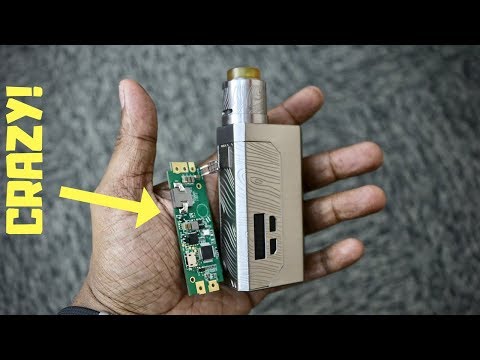 CRAZY IDEA! Wismec Luxotic MF Squonk Kit - YouTube