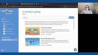 Using Ask Nova Anything to Send Targeted Lessons