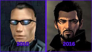 Evolution Of Deus Ex 2000-2017-2024