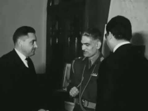 آخر لقاء تم تصويرة للزعيم عبد الكريم قاسم          1958 1963