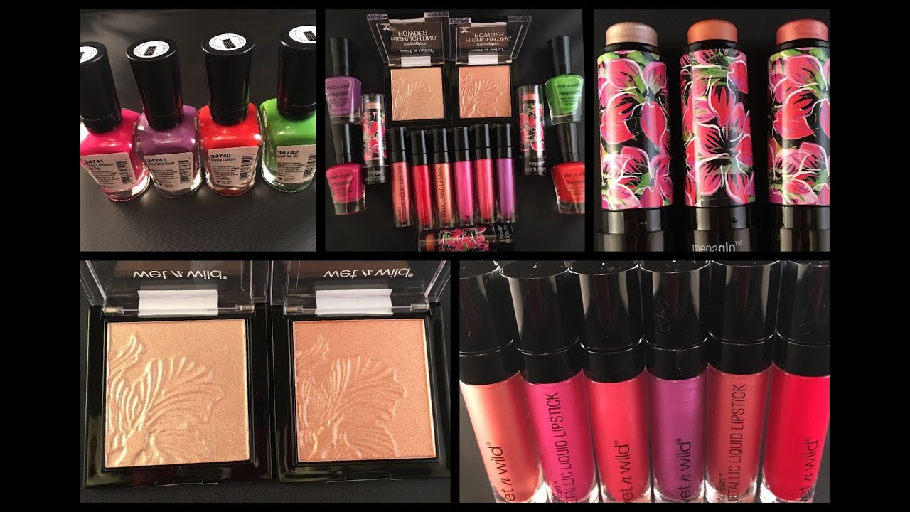 NEW!! Wet n Wild Complete Summer 2016 Lost in the Wildflowers Collection