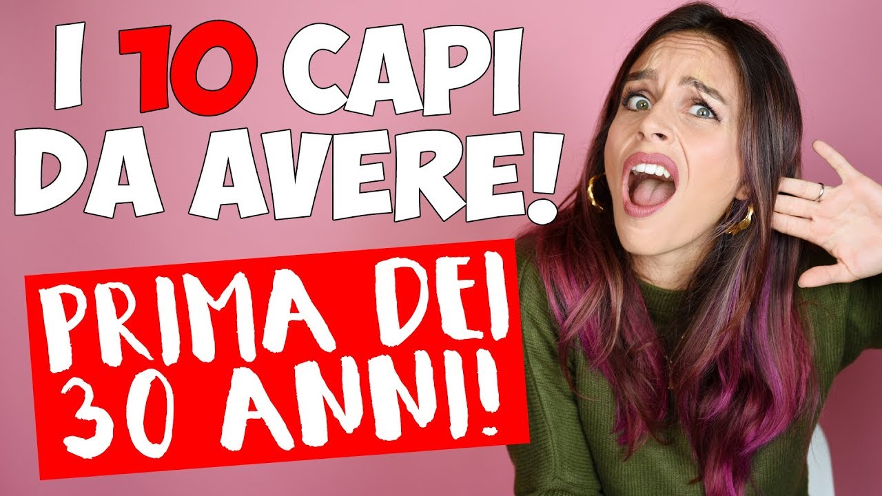 Cose Da Fare Prima Dei 30 Anni
