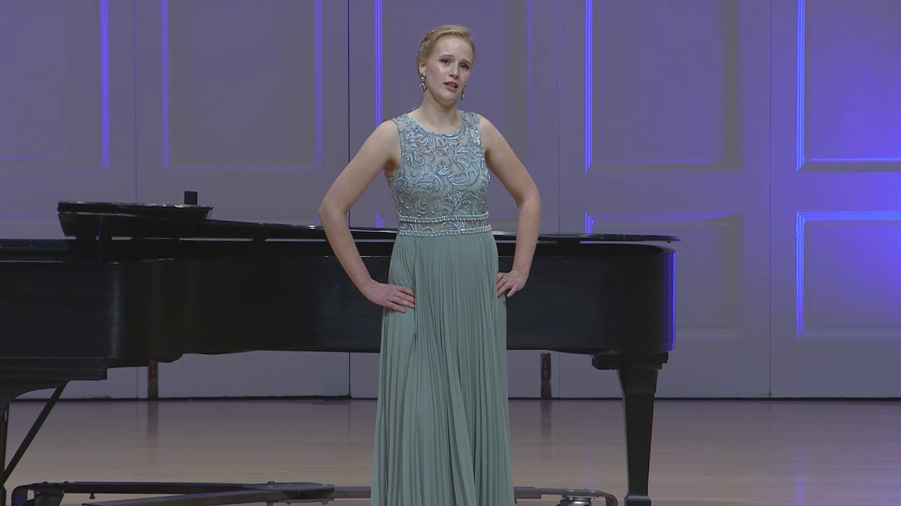 Lydia Parker; Vocal Concerto Competition YouTube