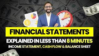 Financial Statements Explained In Less Than 8 Mins