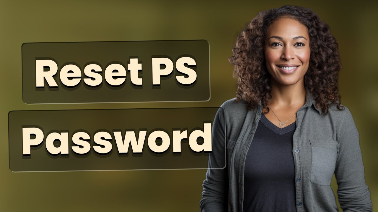 How Can I Reset My PlayStation Password Without Email Access?