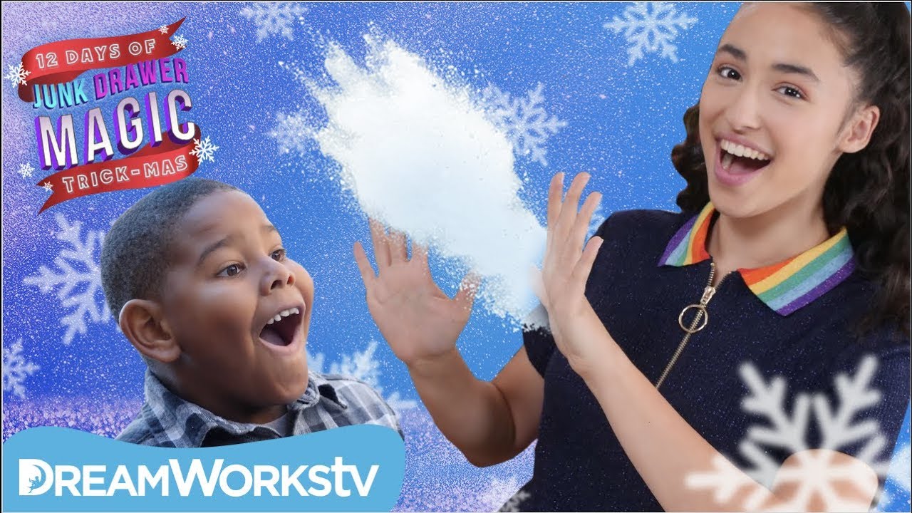 Instant Snow | JUNK DRAWER MAGIC 12 DAYS OF TRICKMAS