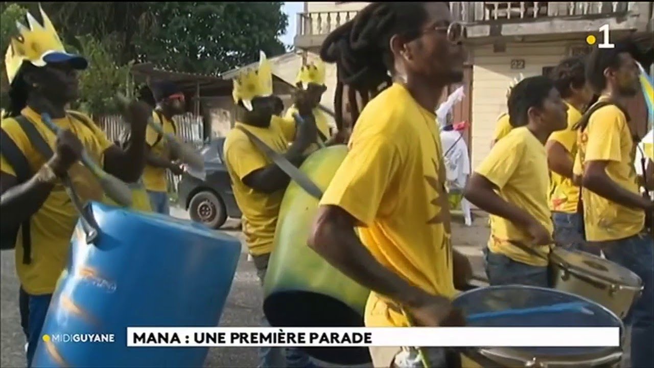 Guyane : succès populaire pour la première parade de Mana
