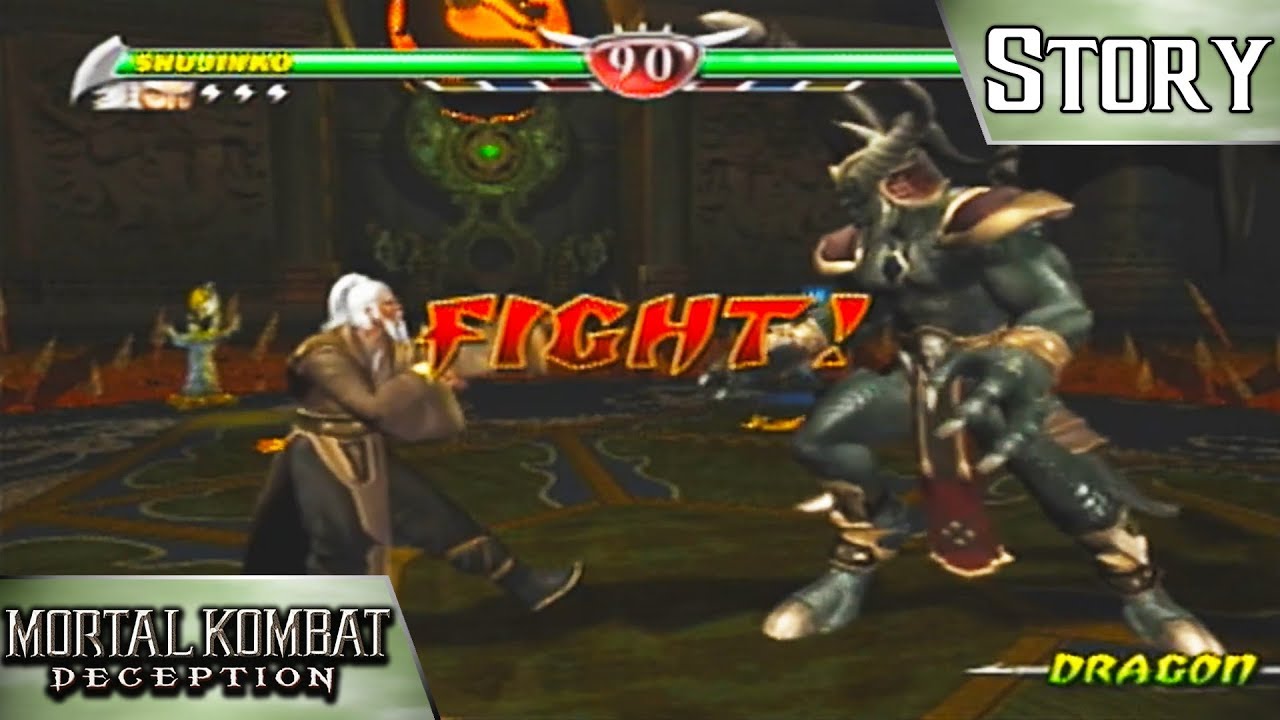Mortal Kombat: Deception: Shujinko Story PS2 Playthrough