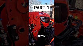 Kioti Tractor Front Mount Snowblower Disconnect