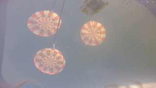 Orion spacecraft re-entry to Earth! Artemis 1 Mission - amazing full Original time-lapse #splashdown