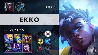 Ekko ARAM - KR server Patch 26.16