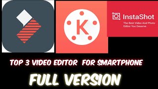 Kinemaster | Filmora | InShot | Top 3 Video Editing Software and Apps | AnshulTgtalk screenshot 1