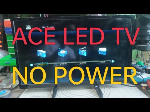 ACE 22" LED TV | NO POWER REPAIR