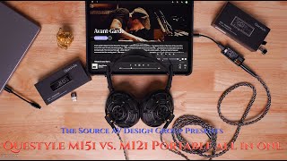 Comparativo de audiofilos Questyle M15i vs M12i para amantes da musica