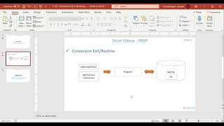 Video 2: SV ABAP - Conversion Exit or Routine