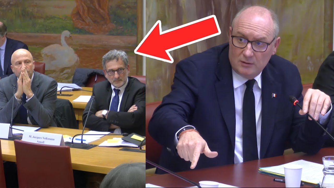 « N'essayez pas à ce point de noyer le poisson ! » : Sanofi recadré en pleine audition !