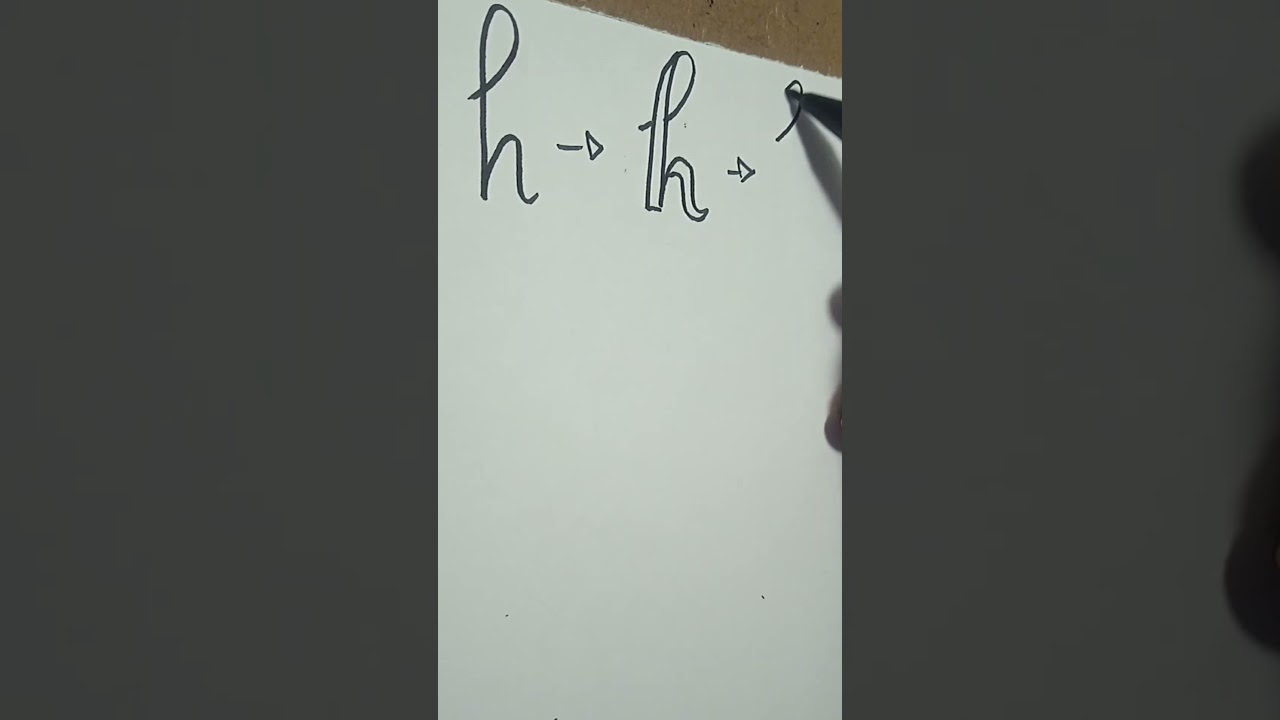 font H simpel ideas 🖊 