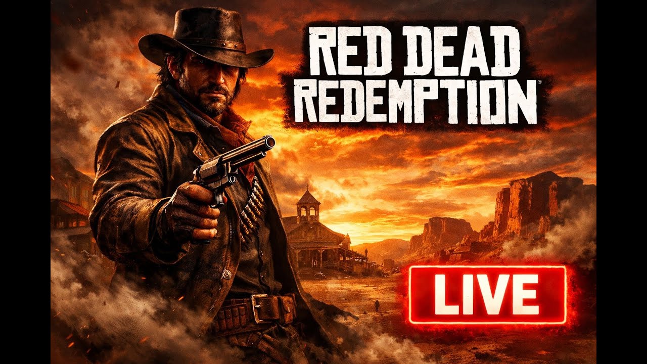 RED DEAD REDEMPTION LIVE ! ULTRA CINEMATIC GAMEPLAY ZIDDIGMR