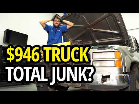 Can We Build the World's Cheapest Plow Truck Out of Junk?