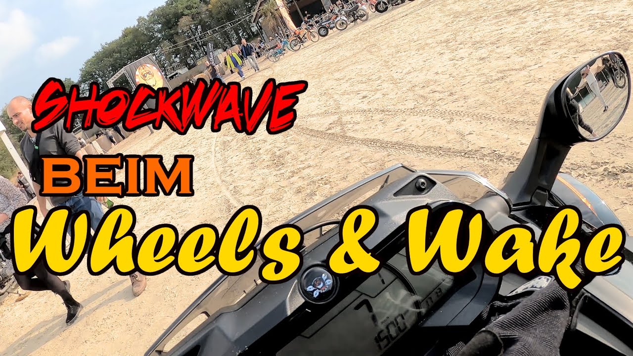 beim Wheels and Wake 2022 mit der Spyder F3-S