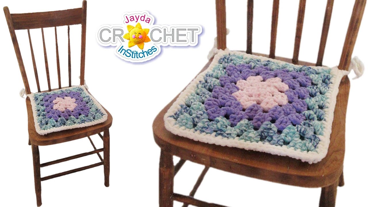 Crochet Snake Seat Cushion, Chair Cushion – GoldenLucyCrafts