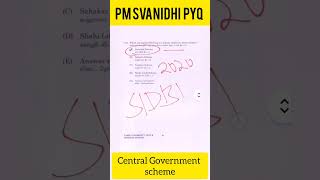 PYQ Analysis | Important Government Scheme Explained 📚 #tnpsc #group1#TNPSCPYQ