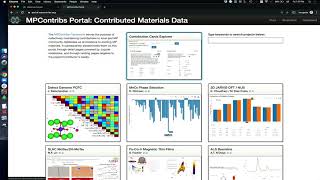 2019 MP Workshop - MPContribs - Your data on MP