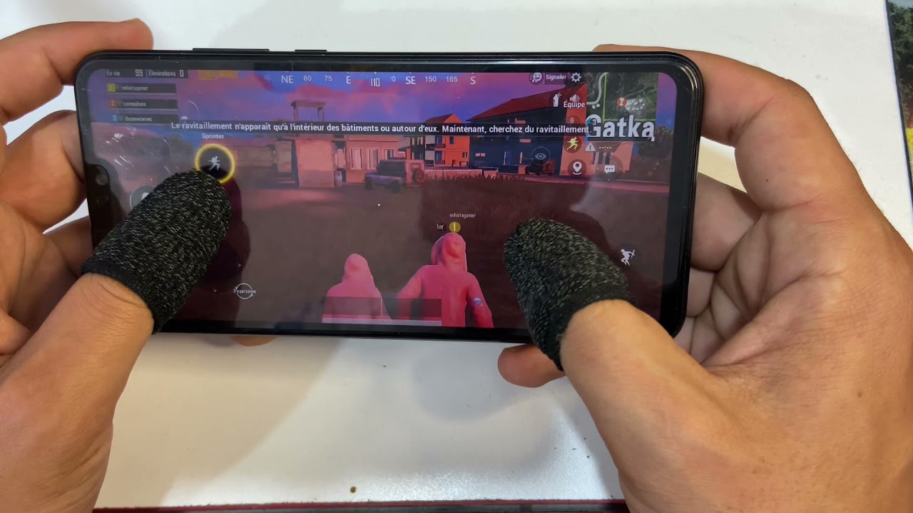 Honor 8X PUBG MOBILE test and game play