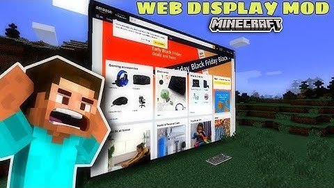 Minecraft web display Mod|100% working|with Downloading step.