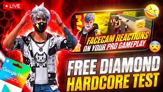 COSTUME ROOM - FACECAM REACTION 🤯 COSTUME ROOM GIVEWAY 🤑 #hacker #freefire #live #guildtest #1v2