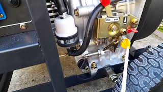 Замена масла и масляного фильтра на   дизельном генераторе     Hyundai DHY 8500LE