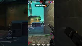 Ghost clucth on valorant console #valorantclutchmoments #valorant #valorantclips #shorts #gaming